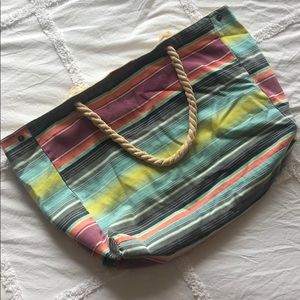 Billabong Large Beach Bag with rope handles